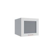 Верхний шкаф Квадро Белая кожа ГВПГС 500