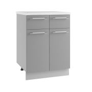 Стол Ройс Графит софт С2Я 600