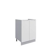 Стол Тренто Белая кожа СМ 600