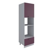 Пенал с нишей под духовку и СВЧ Ройс Виноград софт ПНС 600