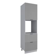 Пенал с нишей под духовку и ящиками Фенис 3Д Маус ПНЯ 600