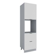 Пенал с нишей под духовку и ящиками Фенис 3Д Айс ПНЯ 600