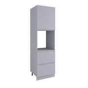 Пенал с нишей под духовку и ящиками Тренто Маус софт ПНЯ 600 левый