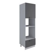 Пенал с нишей под духовку и СВЧ Марта Горчица ПНС 600