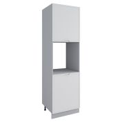 Пенал с нишей под духовку Арка Штукатурка белая ПН 600 правый