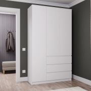 МС Мори Шкаф МШ 1200.1 (МП/3) Белый