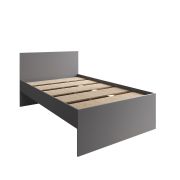 МС Мори Кровать КРМЯ 1200.1/1 (МП) Графит