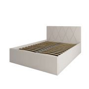 Кровать Румба 1400x2000 Бежевый Софт с подъемным механизмом
