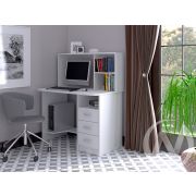 Компьютерный стол КС 1050 (белый)