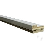 Дверная коробка ДК 04  Сандал белый ЭКШ 72*32 телескоп