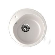 Мойка из искусственного камня U-101 (белый 331)