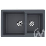 Мойка из искусственного камня U-505 (антрацит 343)