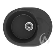 Мойка из искусственного камня U-403 (ультра-черный 344)