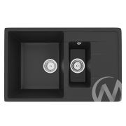 Мойка из искусственного камня U-205 (ультра-черный 344)