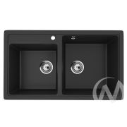 Мойка из искусственного камня U-200 (ультра-черный 344)