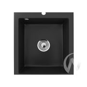 Мойка из искусственного камня U-404 (ультра-черный 344)