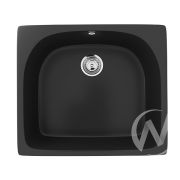 Мойка из искусственного камня U-408 (ультра-черный 344)