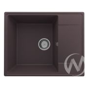 Мойка ULGRAN Quartz Prima 605 (трюфель 06)