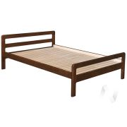 Кровать Массив 1,2Н (орех лак)