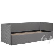 Кровать Афина 0,8 (ткань серая)