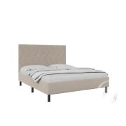 Кровать Лея 1,6 (ткань бежевая)