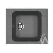 Мойка из искусственного камня U-604 (антрацит 343)