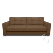 Диван прямой Манхеттен 2 (БД) LUMA 11 (коричневый)