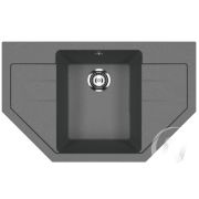 Мойка из искусственного камня U-609 (антрацит 343)