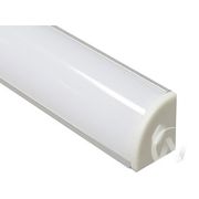 Профиль AL угловой БЕЛЫЙ 2000х16х16мм SP280W +2 заглушки