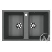 Мойка из искусственного камня U-608 (антрацит 343)
