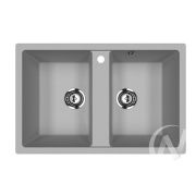 Мойка из искусственного камня U-608 (графитовый 342)