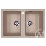 Мойка из искусственного камня U-608 (песочный 302)