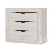 Комод КМ-13 МС Леонардо (бетон пайн светлый/бетон пайн светлый, графит)