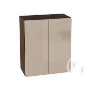 Кухня «Эстетик»: Шкаф верхний 600, ШВ 600 новый (сиенна/корпус венге)