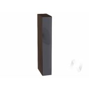 Кухня «Эстетик»: Шкаф верхний бутылочный 150, ШВБ 159М (силвер/корпус венге)