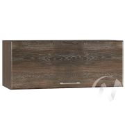 Кухня «Танго Люкс»: Шкаф верхний горизонтальный 800, ШВГ 800 (дуб шале морёный/корпус венге)