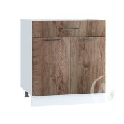 Кухня «Палермо»: Шкаф нижний с ящиками 600, ШН1Я 600 (Дуб остин беж/корпус белый)