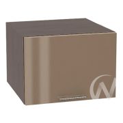 Кухня «Валерия-М»: Шкаф верхний горизонтальный 510, ШВГ 510 (Капучино глянец/корпус венге)