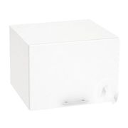 Кухня «Валерия-М»: Шкаф верхний горизонтальный 510, ШВГ 510 (белый глянец/корпус белый)