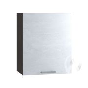 Кухня «Лиана»: Шкаф верхний 600М, ШВ 600М (бетон снежный/корпус венге)