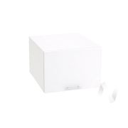 Кухня «Валерия-М»: Шкаф верхний горизонтальный 510, ШВГ 510 (белый металлик/корпус белый)