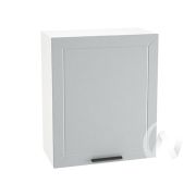 Кухня «Глетчер»: Шкаф верхний 600М, ШВ 600М (Гейнсборо Силк/корпус белый)