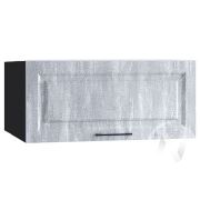 Кухня «Либерти»: Шкаф верхний горизонтальный 810, ШВГ 810 (Холст натуральный/корпус венге)