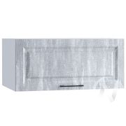 Кухня «Либерти»: Шкаф верхний горизонтальный 810, ШВГ 810 (Холст натураль/корпус белый)