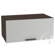 Кухня «Глетчер»: Шкаф верхний горизонтальный 810, ШВГ 810 (Гейнсборо Силк/корпус венге)