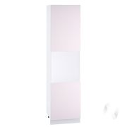 Кухня «Мемфис»: Шкаф пенал 600Н, ШП 600Н (японский шелк/корпус белый)