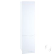 Кухня «Мемфис»: Шкаф пенал 600Н, ШП 600НМ (белый софт/корпус белый)