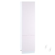 Кухня «Мемфис»: Шкаф пенал 600Н, ШП 600НМ (японский шелк/корпус белый)