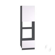 Кухня «Мемфис»: Шкаф пенал 606М, ШП 606М (японский шелк/венге корпус венге)