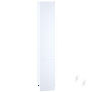 Кухня «Мемфис»: Шкаф пенал 400Н, ШП 400Н (белый софт/корпус белый)